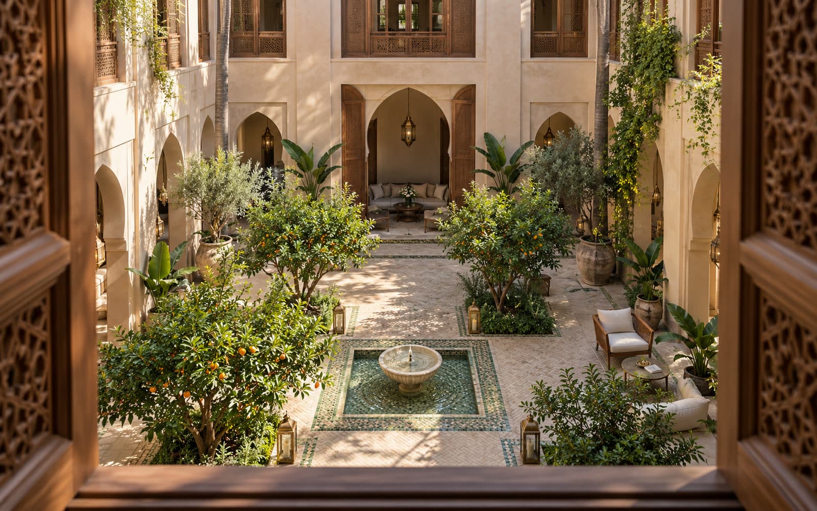 Classic Courtyard Room detail 1